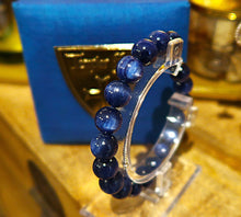 Splendide bracelet en cyanites bleues pures - NEW