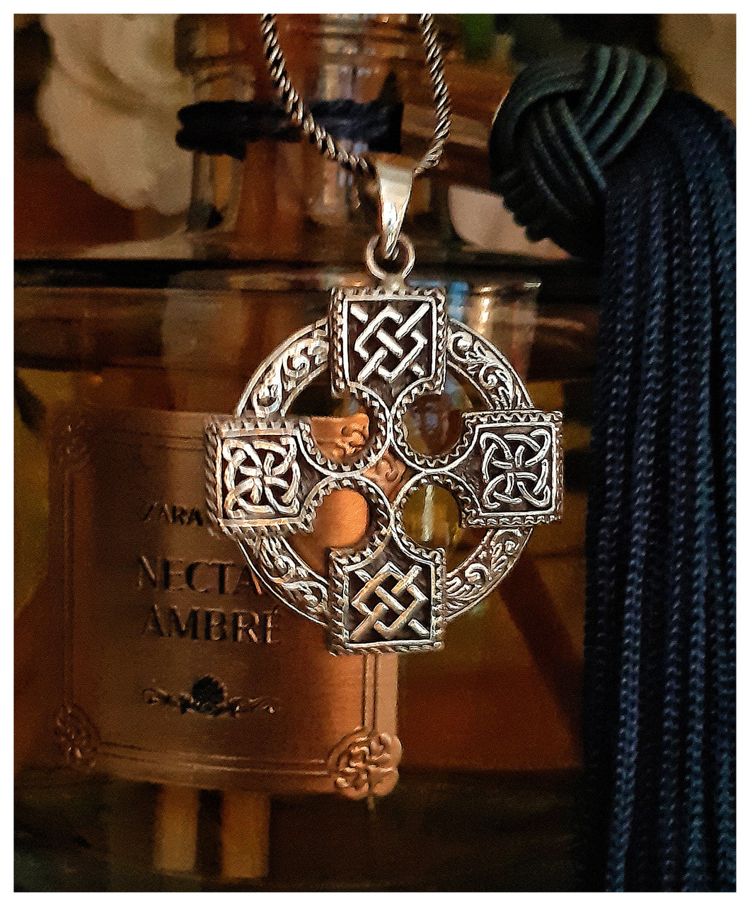Nouvelle croix celtique affirmée en argent 925 - NEW