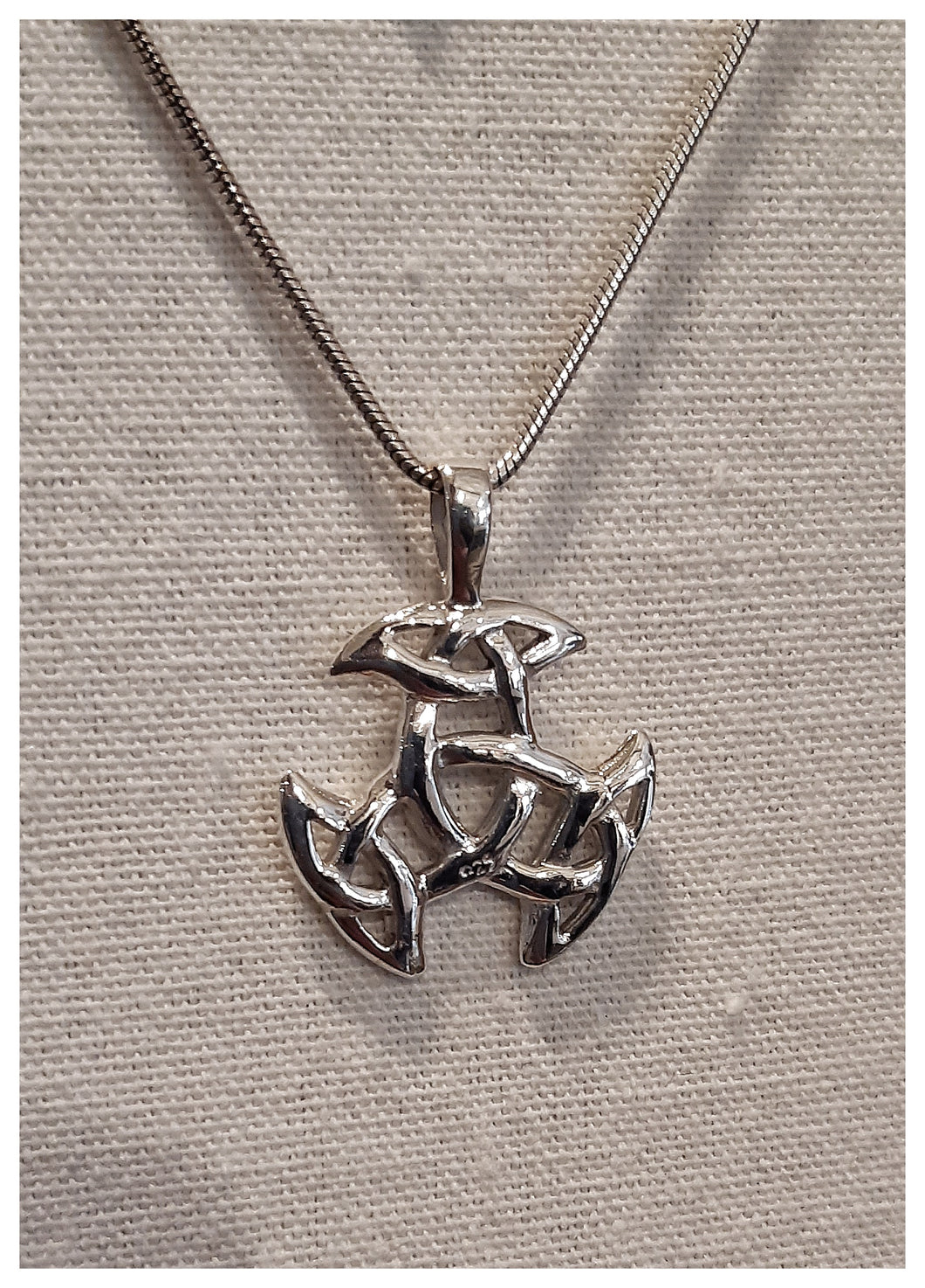 Pendentif Nœud nordique stylisé (Celtico-Viking) - Argent 925 - NEW 2023