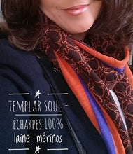 Écharpe Templar Soul 100% laine mérinos (MIXTES)