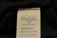 Pull vert pétrole, maille fine - Made in Italy avec croix rouge brodée