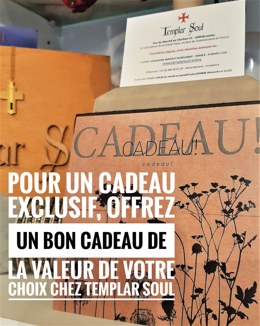 BON CADEAU TEMPLAR SOUL - Laissez choisir ou essayer ceux que vous gâtez ;)