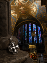 Croix de Jérusalem en argent 925 - L'Emblème du Saint-Sépulcre - Réassort 2026