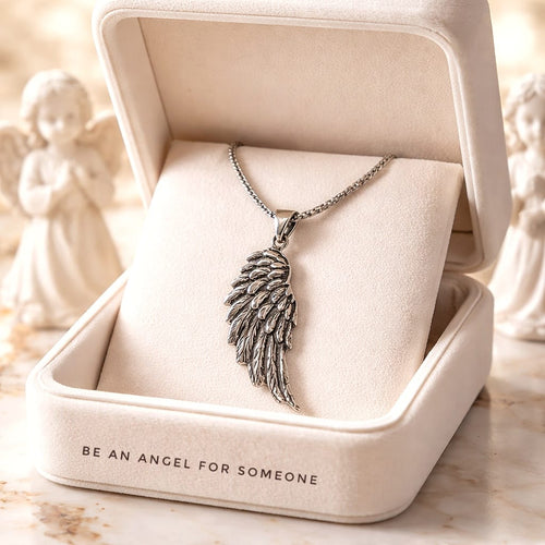 Pendentif Aile d'Ange en argent 925 - NEW