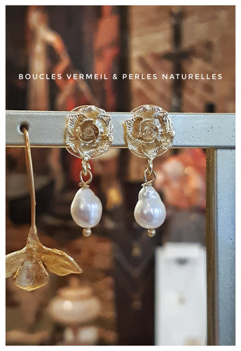 Élégantes boucles d'oreilles 