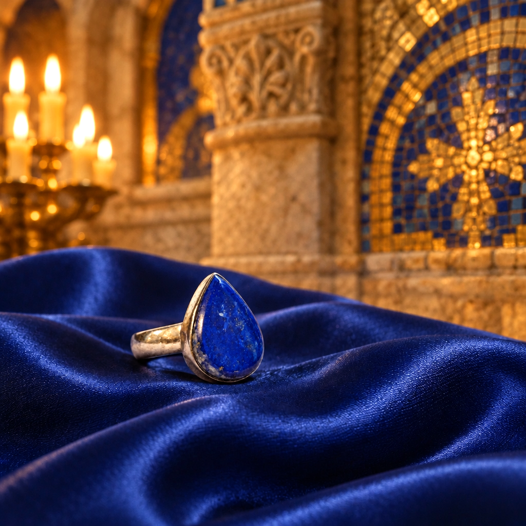Bague Lapis-Lazuli en Argent 925 - Bleu Royal
