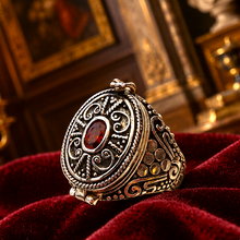 Bague Poison – Collection Médicis | Argent 925 & Grenat