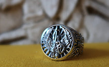 NEW - Chevalière Archange Saint-Michel - argent 925