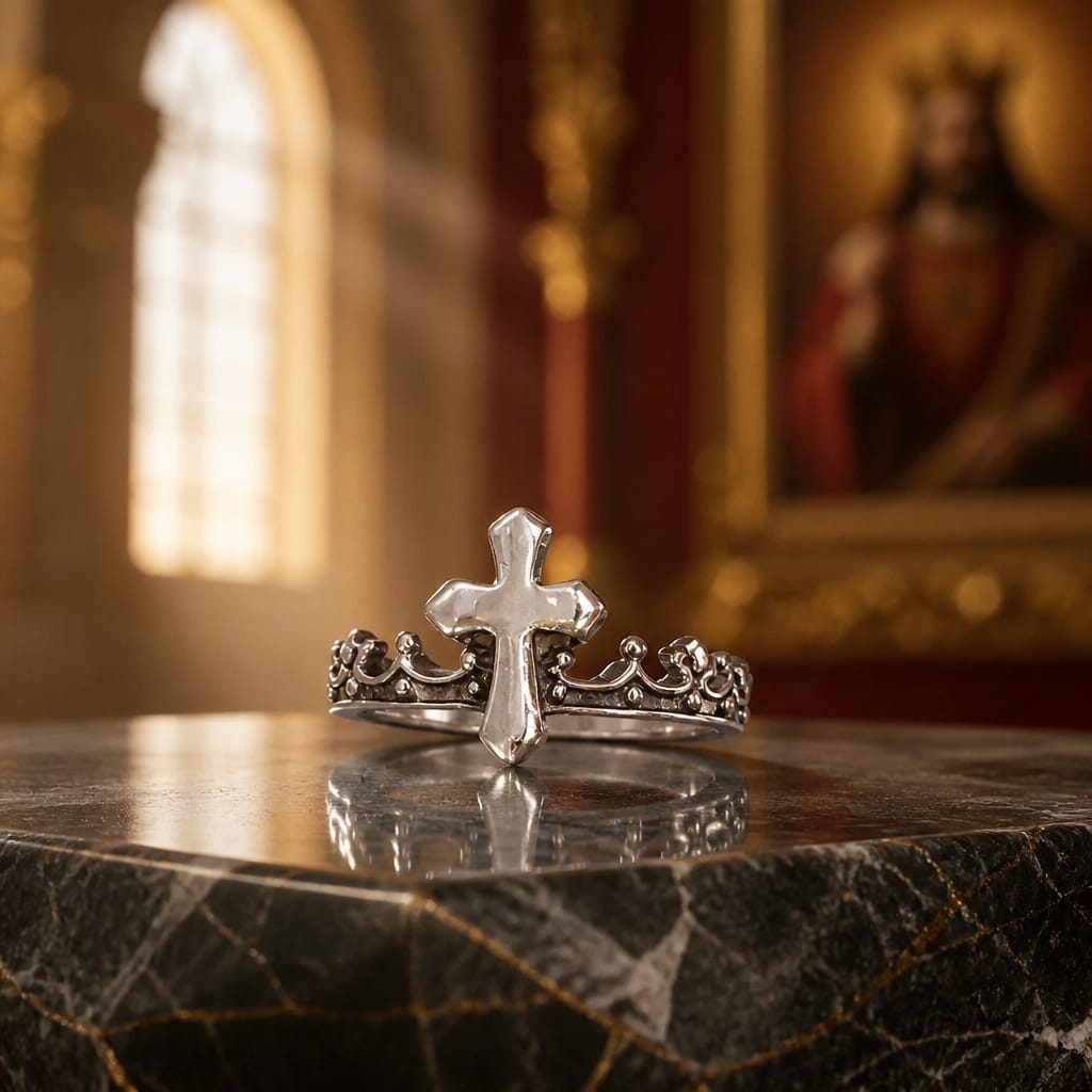 Bague 'Christ  Roi
