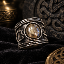 Bague Celtique – L'Œil de Divination – Argent 925