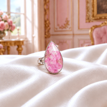 Bague Cobaltocalcite Rose du Congo – Argent 925