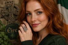 Bague Celtique d'exception en argent 925