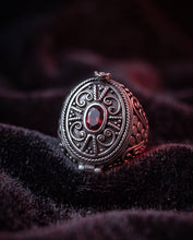Bague Poison – Collection Médicis | Argent 925 & Grenat