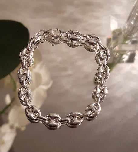 Très joli bracelet en argent 925 moderne & très élégant  - NEW