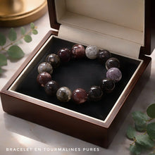 Superbe bracelet Dame en tourmalines pures & rares - Pièce unique