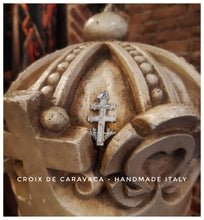 NEW - Croix de Caravaca - Artisanale en argent 925 plein