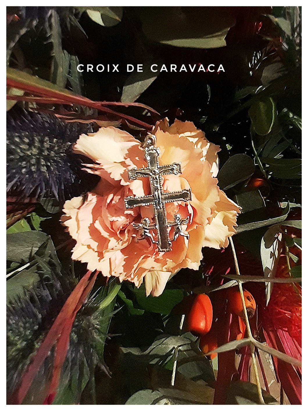 Croix de Caravaca de Murcia / modèle rare - Argent 925 - Réassort 2023