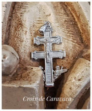 NEW - Croix de Caravaca - Artisanale en argent 925 plein