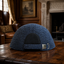 Casquette sport-chic - Bleu nuit & protège-oreilles!
