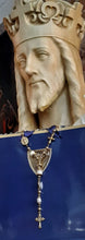 NEW 2026 - Coup de coeur - Très beau collier chapelet en doré et café - Inox & résine de bijouterie