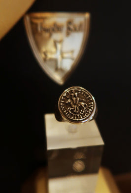 Chevalière Sceau des Templiers 