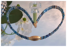 Magnifique collier - Apatites & or -  PIÈCE DE COLLECTION / NEW