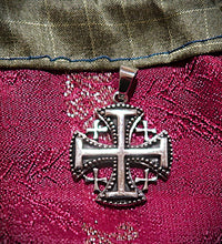 Croix de Jérusalem en argent 925 - Ordre Equestre du Saint-Sépulcre - Réassort 2025