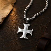 Croix des Templiers en argent - Collection exclusive Templar Soul