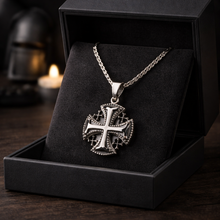 Croix de Jérusalem en argent 925 - Ordre Equestre du Saint-Sépulcre - Réassort 2026