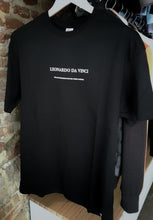 T-shirt DA VINCI noir 100% coton
