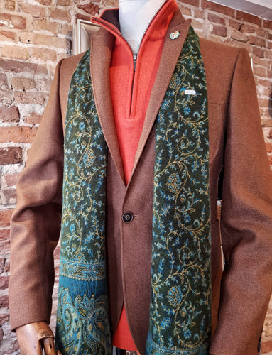 EXCLUSIVES & UNIQUES - Écharpes 100% laine de Yak, très beaux motifs & lumineuses - NEW