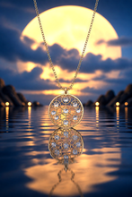 Chaîne et Pendentif  "Fleur de Vie" - Vermeil (or sur argent 925) - NEW