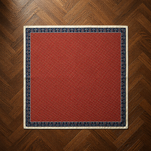 Foulard "Gentleman" - Burgundy & Bleu Navy