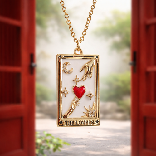 Chaine & pendentif rectangle 
