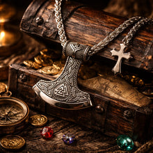 Superbe Mjölnir / Marteau de Thor en argent 925 - COLLECTION PERMANENTE