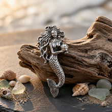 Pendentif Sirène - Argent 925 & Cristal