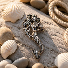 Pendentif Sirène - Argent 925 & Cristal