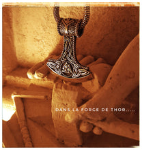 Superbe Mjölnir / Marteau de Thor en argent 925 - REASSORT 2024