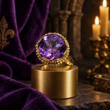 Bague Améthyste Royale – Vermeil & Argent 925