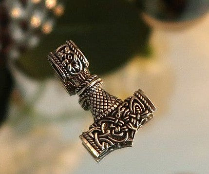 Nouveau Mjölnir / Marteau de Thor très bien travaillé en argent 925