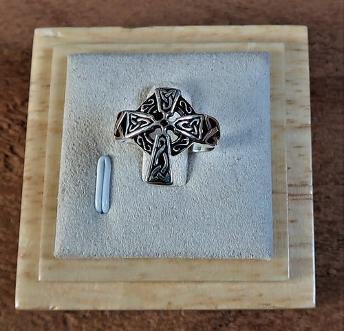 Bague en argent Croix Celtique