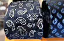Cravate 100% soie motif Paisley (Ecosse) - Made in Italy