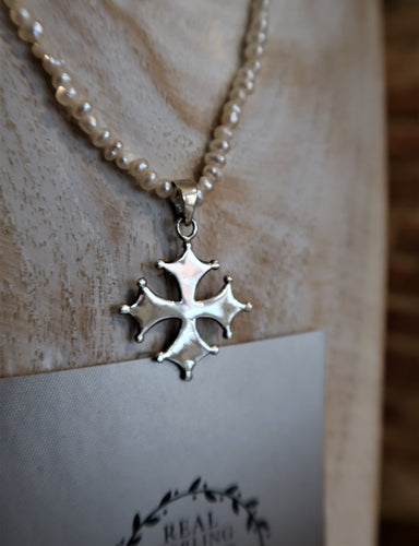 Petite croix occitane en argent